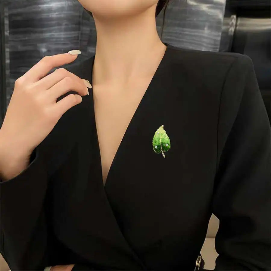 Fallen Leaf Brooch