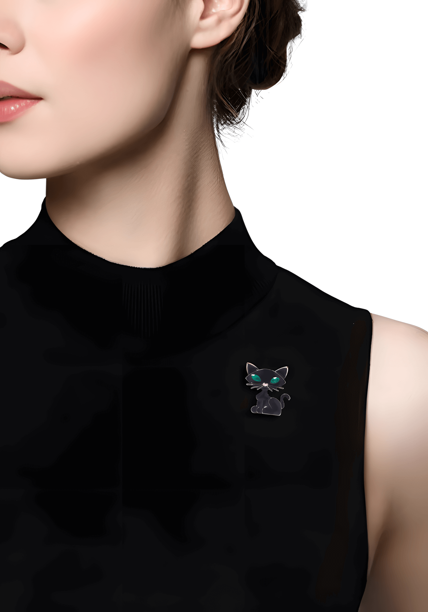 Whimsical Kitten Cameo