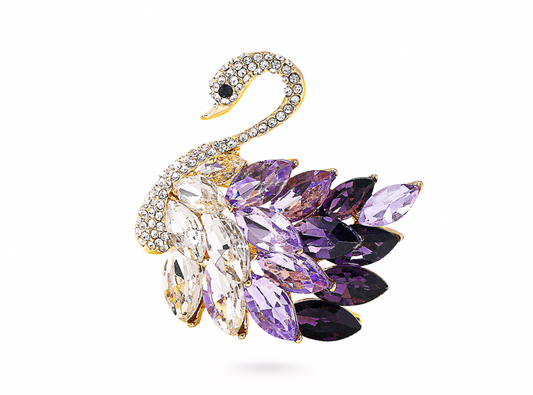 Graceful Swan Pendant