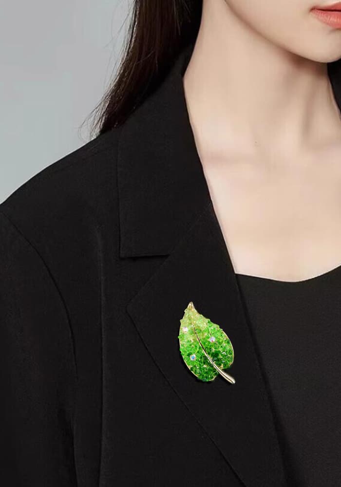 Fallen Leaf Brooch
