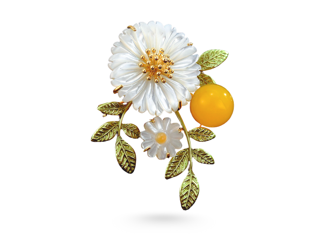 Botanical Whisper Pin