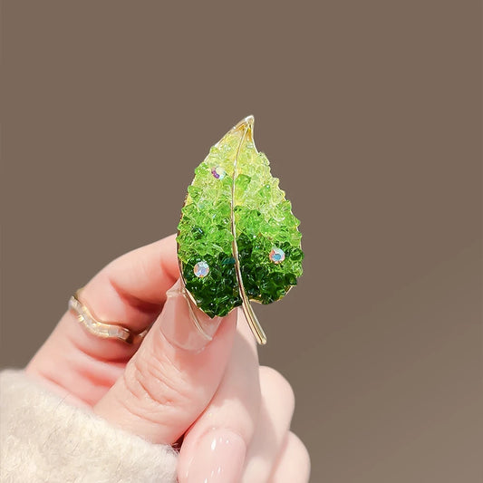 Fallen Leaf Brooch