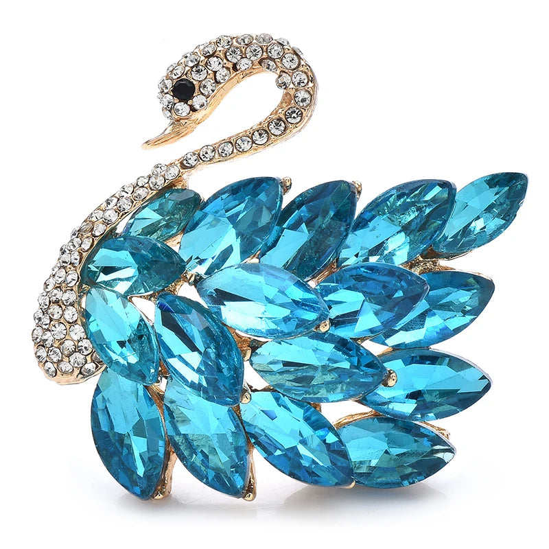 Graceful Swan Pendant