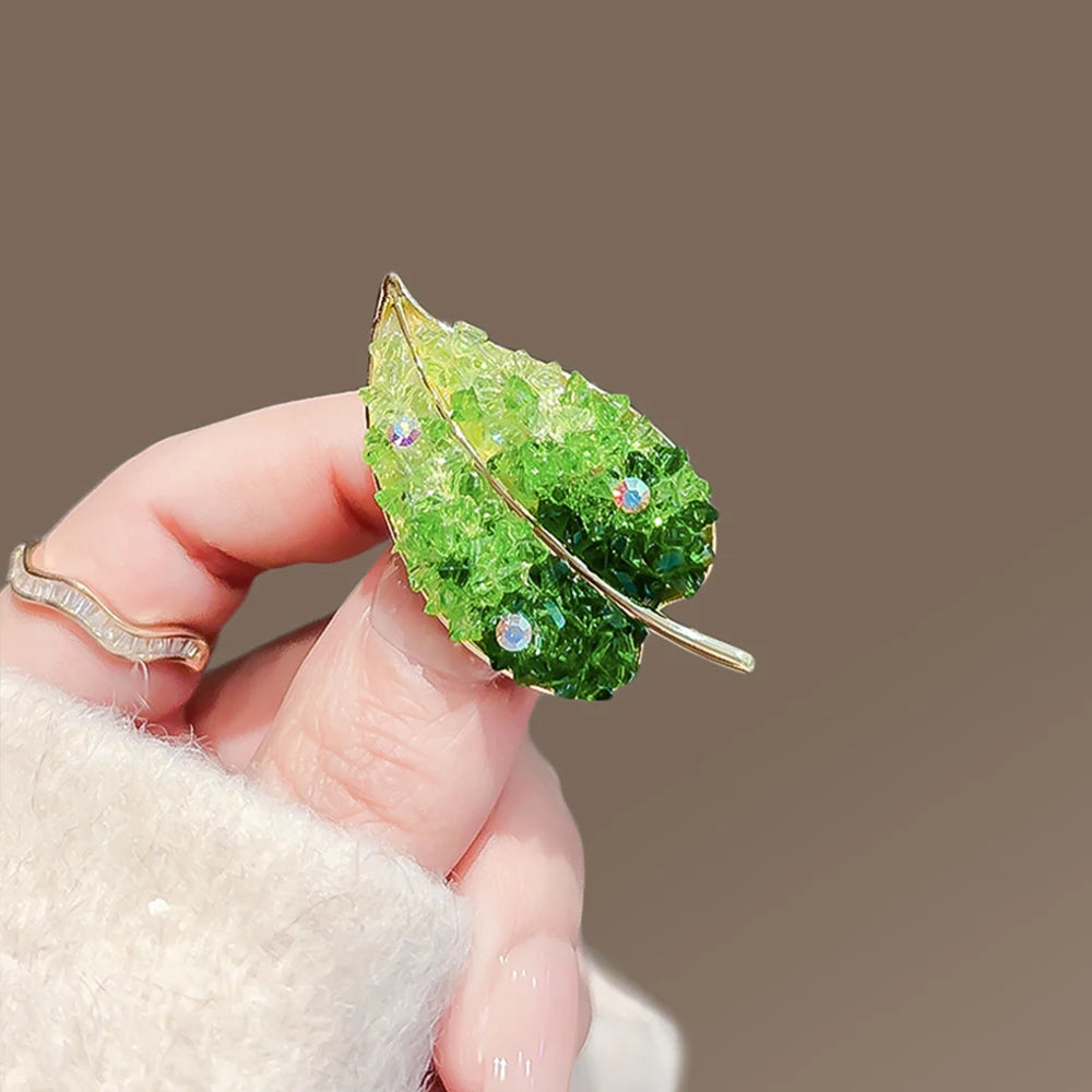 Fallen Leaf Brooch