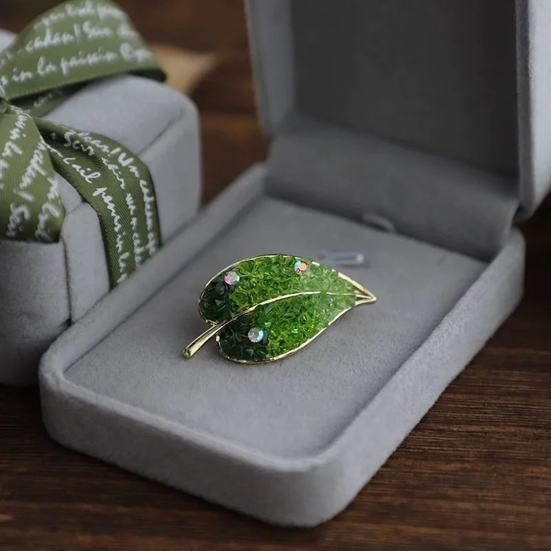Fallen Leaf Brooch