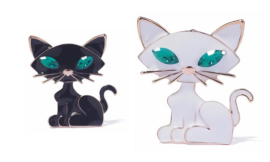 Whimsical Kitten Cameo