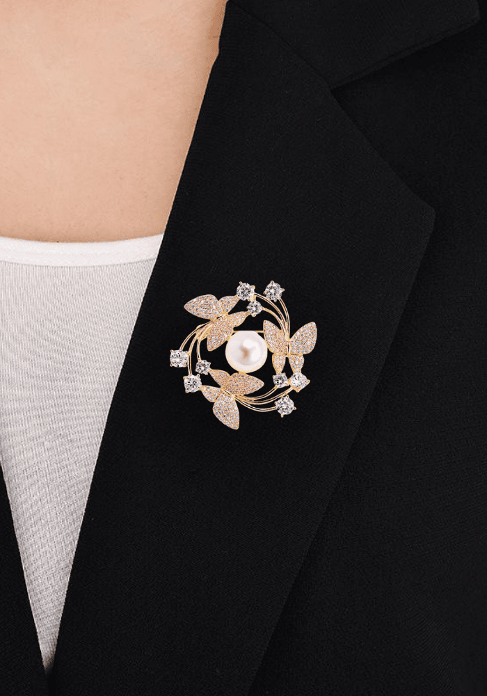 Gossamer Wing Brooch